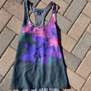 American Eagle Razor Back Flowy Tank Top Women’s